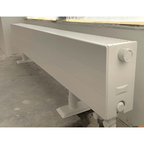 Панельный радиатор Ramo Ventil Compact (тип 21 высота 200 мм длина 1400 мм) нижнее 1/2