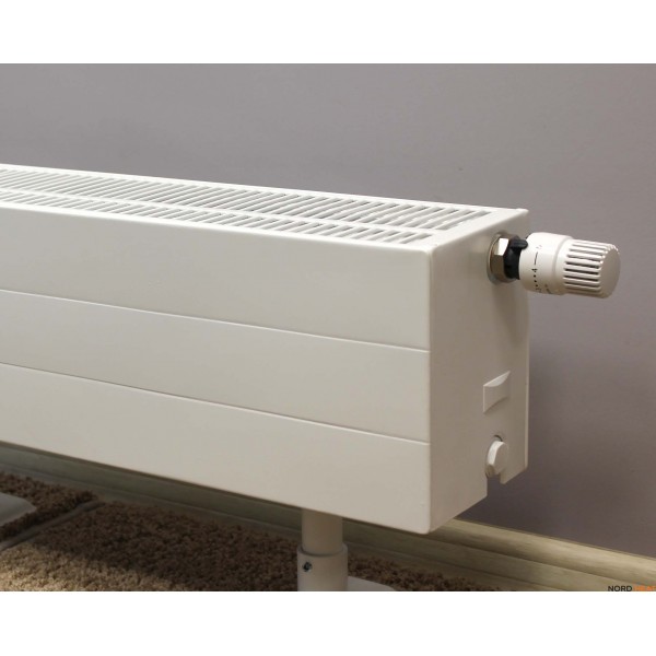 Панельный радиатор Ramo Ventil Compact (тип 21 высота 200 мм длина 1100 мм) нижнее 1/2 Панельный радиатор Ramo Ventil Compact (тип 21 высота 200 мм длина 1100 мм) нижнее 1/2