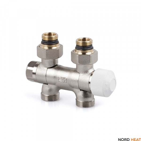 Узел нижнего подключения термостатический универсальный угловой/прямой SR FreeStyle 3/4"-1/2", 0707-1500N0E0 Узел нижнего подключения термостатический универсальный угловой/прямой SR FreeStyle 3/4"-1/2", 0707-1500N0E0