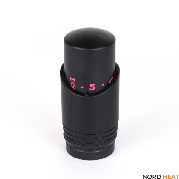 Термостатическая головка Delta М30*1,5 RAL 9005 мат. Термостатическая головка Delta М30*1,5 RAL 9005 мат.