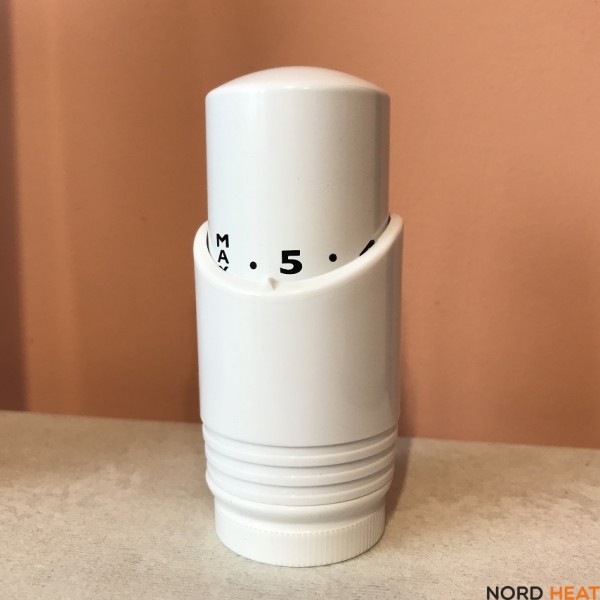 Термостатическая головка Delta М30*1,5 RAL 9016 Термостатическая головка Delta М30*1,5 RAL 9016