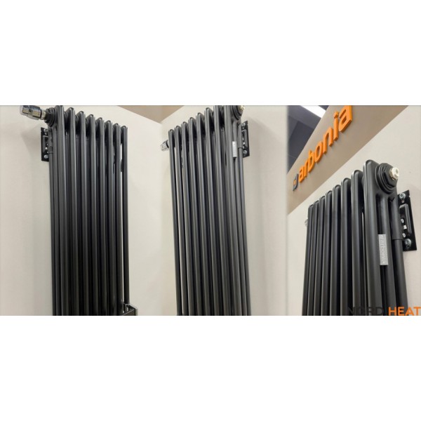 Трубчатый радиатор Arbonia 2180 6 секц. (2 трубки высота 1800 мм длина 294 мм) боковое 3/4" черный матовый Трубчатый радиатор Arbonia 2180 6 секц. (2 трубки высота 1800 мм длина 294 мм) боковое 3/4" черный матовый