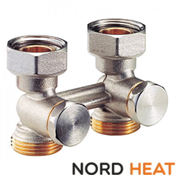 Узел нижнего подключения прямой Giacomini 3/4х3/4, R387X002