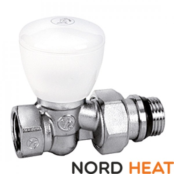 Ручной регулирующий клапан прямой Giacomini 1/2" НР-ВР, R6X033