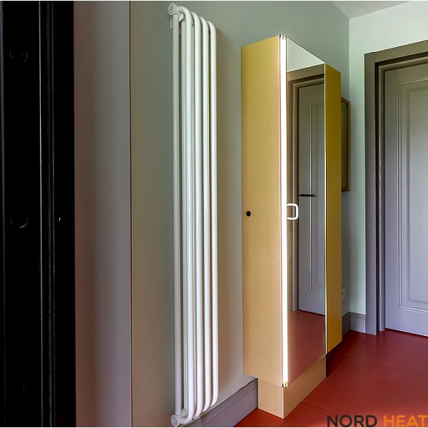 Трубчатый радиатор КЗТО РС 2х-рядный высота 1750 мм 4 секций