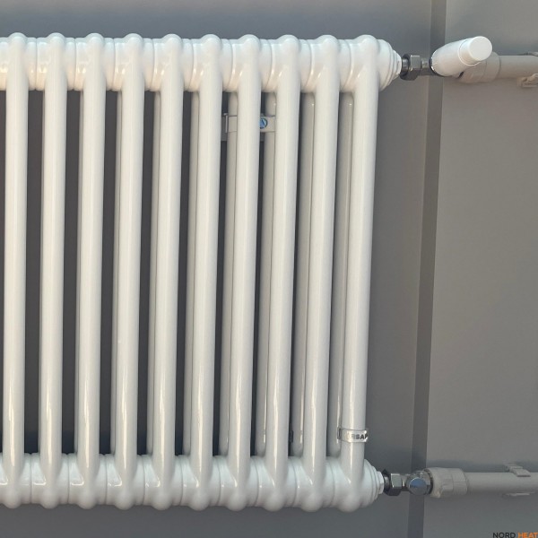 Трубчатый радиатор Irsap Tesi 2 (2 трубки высота 565 мм 10 секций длина 450 мм) боковое 3/4