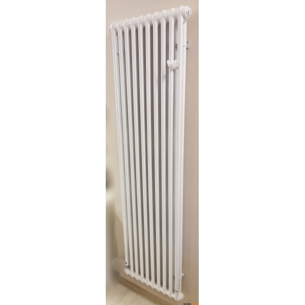 Трубчатый радиатор Irsap Tesi 2-1800-10 (2 трубки высота 1800 мм 10 секций длина 450 мм) боковое 3/4” белый Трубчатый радиатор Irsap Tesi 2-1800-10 (2 трубки высота 1800 мм 10 секций длина 450 мм) боковое 3/4” белый