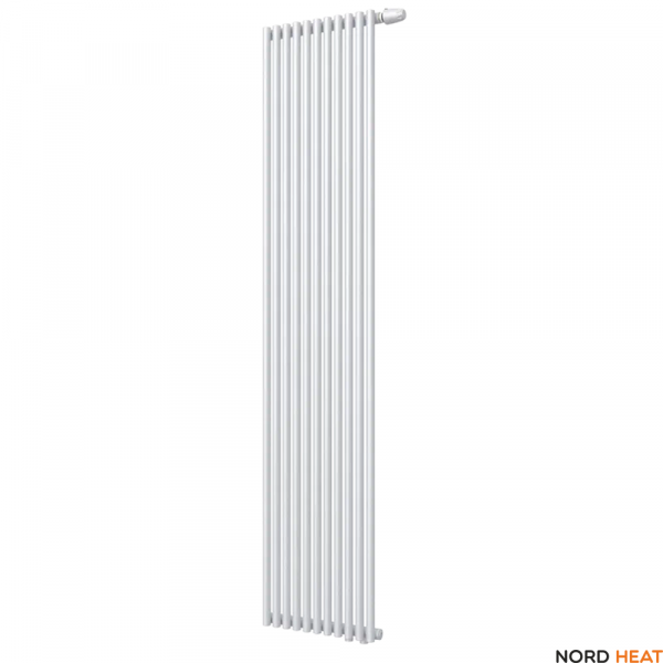 Трубчатый радиатор КЗТО А25 1-1750-10 (1-рядный высота 1784 мм 10 секций длина 351 мм) нижнее правое 1/2