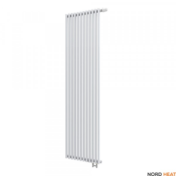 Трубчатый радиатор КЗТО А25 1-1750-12 (1-рядный высота 1784 мм 12 секций длина 421 мм) нижнее правое 1/2