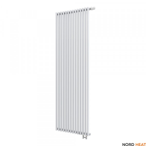 Трубчатый радиатор КЗТО А25 1-1750-14 (1-рядный высота 1784 мм 14 секций длина 491 мм) нижнее правое 1/2