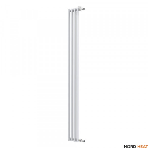 Трубчатый радиатор КЗТО А25 1-1750-4 (1-рядный высота 1784 мм 4 секции длина 141 мм) боковое 1/2
