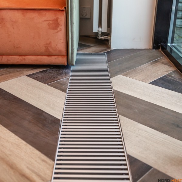 Внутрипольный конвектор Бриз 200х100х2200 (длина 2200 мм высота 100 мм ширина 200 мм) естественная конвекция