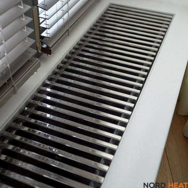 Внутрипольный конвектор Бриз 200х100х1500 (длина 1500 мм высота 100 мм ширина 200 мм) естественная конвекция