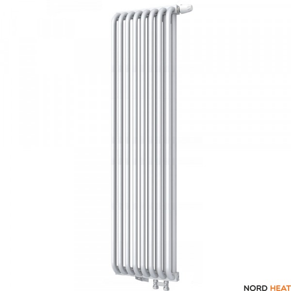 Трубчатый радиатор КЗТО РС 2-2000-8 (2 трубки высота 2040 мм 8 секций длина 330 мм) нижнее правое 1/2 Трубчатый радиатор КЗТО РС 2-2000-8 (2 трубки высота 2040 мм 8 секций длина 330 мм) нижнее правое 1/2