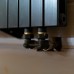 Трубчатый радиатор КЗТО Соло В 1-1750-10 (1-рядный высота 1784 мм 10 секций длина 441 мм) RAL 9005 текстурный шелк нижнее правое 1/2"