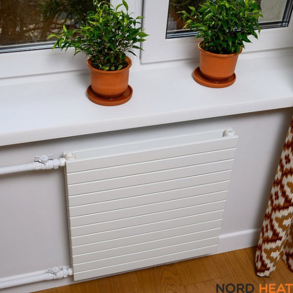 Трубчатый радиатор Соло Г 2-рядный длина 1000 мм 8 секций Трубчатый радиатор Соло Г 2-рядный длина 1000 мм 8 секций