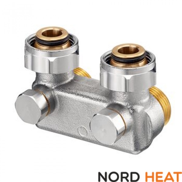 Перекрестный (перепускной) узел 1/2х3/4, угловой, Oventrop 1016463 Перекрестный (перепускной) узел 1/2х3/4, угловой, Oventrop 1016463