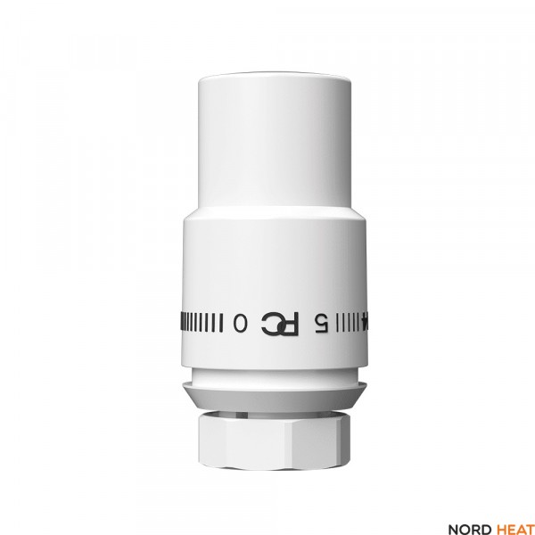 Термостатическая головка "Cristal" М30х1,5 цвет белый