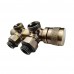 Узел нижнего подключения Primoclima Lunar 1/2"х3/4"Е Бронза, угловой правый
