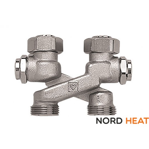 Перекрестный узел Herz в форме “Х” (нижнее) запираемый, межосевое расстояние 50 мм 