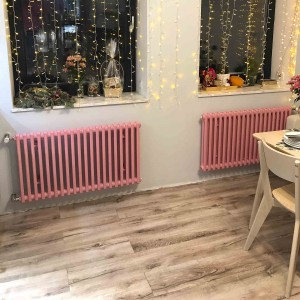 Покраска в RAL 3015 трубчатого радиатора 2057-20 секц. (высота 565 мм длина 900 мм) 