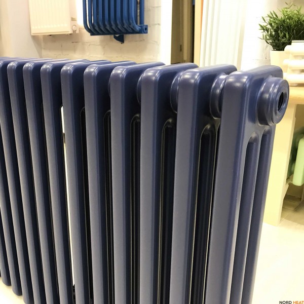 Покраска в RAL 5000 трубчатого радиатора 3057-18 секц. (высота 565 мм длина 810 мм) Покраска в RAL 5000 трубчатого радиатора 3057-18 секц. (высота 565 мм длина 810 мм)