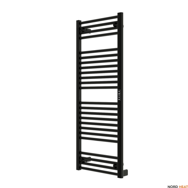 Полотенцесушитель Rifar D-Line 1200-500 электрический RAL 9005 черный матовый