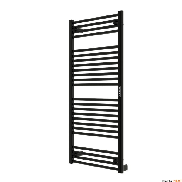 Полотенцесушитель Rifar D-Line 1200-600 электрический RAL 9005 черный матовый