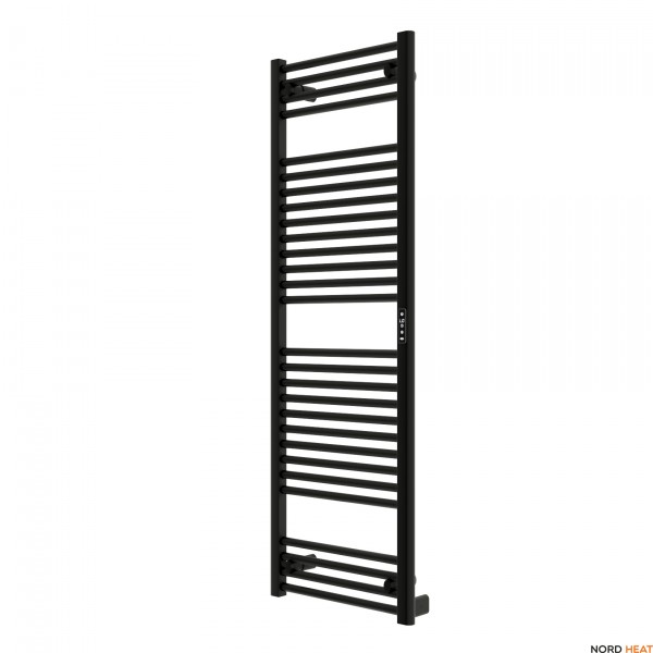 Полотенцесушитель Rifar D-Line 1500-500 электрический RAL 9005 черный матовый