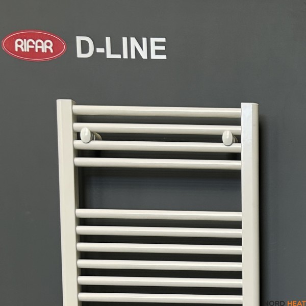 Полотенцесушитель Rifar D-Line 1200-600 электрический RAL 9016 белый