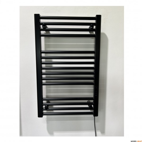 Полотенцесушитель Rifar D-Line 800-450 электрический RAL 9005 черный матовый