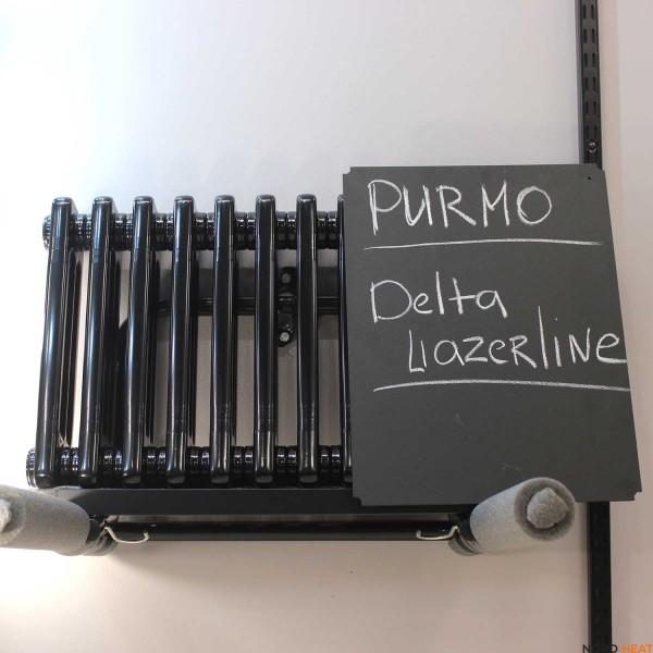 АКЦИЯ - Purmo Delta Laserline DL 3037 12 AB RAL 9005 черный глянцевый