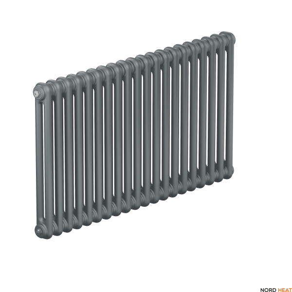 Трубчатый радиатор Rifar Tubog 2057 20 секц. (2 трубки высота 565 мм 20 секции длина 920 мм) боковое 3/4 серый Трубчатый радиатор Rifar Tubog 2057 20 секц. (2 трубки высота 565 мм 20 секции длина 920 мм) боковое 3/4 серый