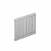 Трубчатый радиатор Rifar Tubog 2057 16 секц. (2 трубки высота 565 мм 16 секций длина 736 мм) боковое 3/4 RAL 9016 белый