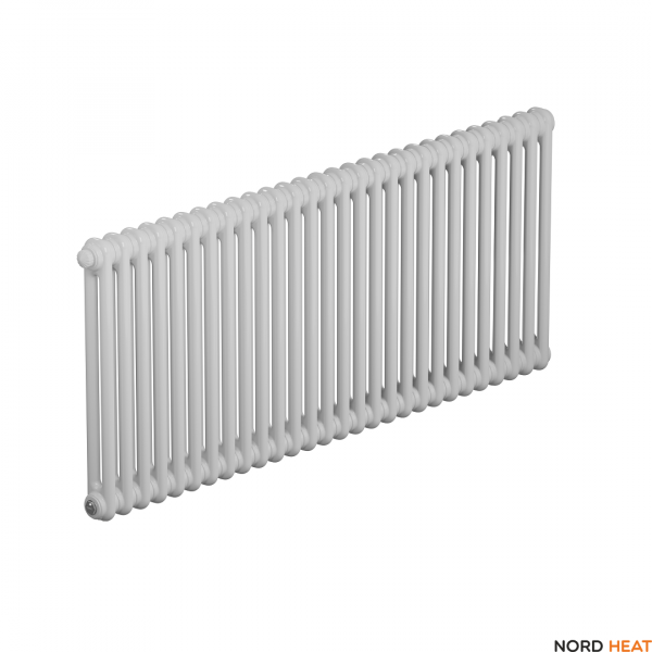 Трубчатый радиатор Rifar Tubog 2057 28 секц. (2 трубки высота 565 мм 28 секций длина 1288 мм) боковое 3/4 RAL 9016 белый Трубчатый радиатор Rifar Tubog 2057 28 секц. (2 трубки высота 565 мм 28 секций длина 1288 мм) боковое 3/4 RAL 9016 белый