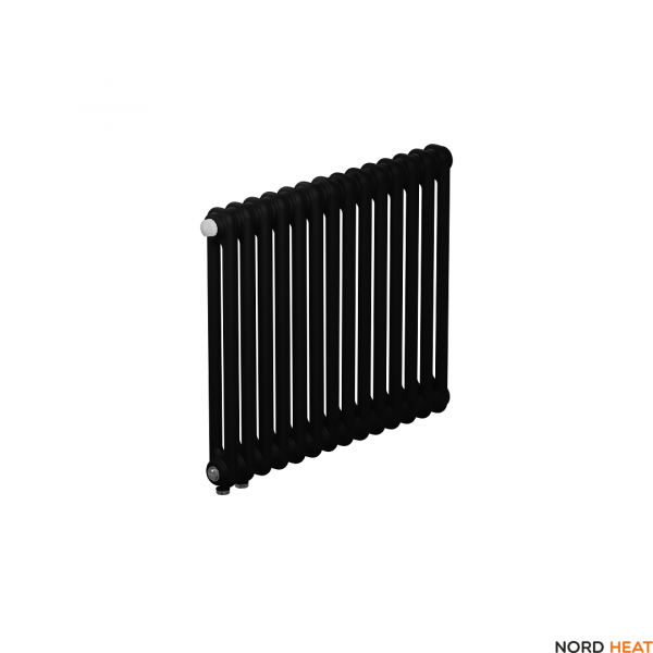 Трубчатый радиатор Rifar Tubog 2057 14 секц. DV1 (2 трубки высота 565 мм 14 секций длина 644 мм) нижнее 3/4" с вентилем антрацит Трубчатый радиатор Rifar Tubog 2057 14 секц. DV1 (2 трубки высота 565 мм 14 секций длина 644 мм) нижнее 3/4" с вентилем антрацит