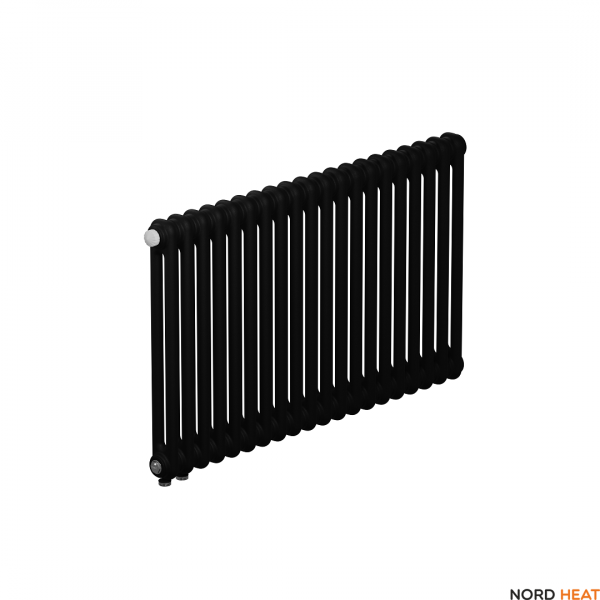 Трубчатый радиатор Rifar Tubog 2057 20 секц. DV1 (2 трубки высота 565 мм 20 секции длина 920 мм) нижнее 3/4" с вентилем антрацит Трубчатый радиатор Rifar Tubog 2057 20 секц. DV1 (2 трубки высота 565 мм 20 секции длина 920 мм) нижнее 3/4" с вентилем антрацит