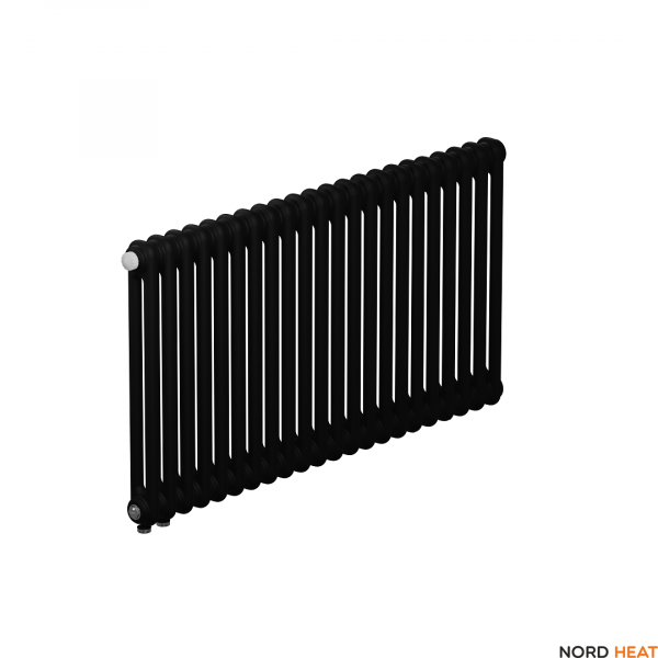 Трубчатый радиатор Rifar Tubog 2057 22 секц. DV1 (2 трубки высота 565 мм 22 секций длина 1012 мм) нижнее 3/4" с вентилем антрацит Трубчатый радиатор Rifar Tubog 2057 22 секц. DV1 (2 трубки высота 565 мм 22 секций длина 1012 мм) нижнее 3/4" с вентилем антрацит