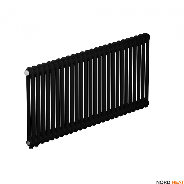 Трубчатый радиатор Rifar Tubog 2057 26 секц. DV1 (2 трубки высота 565 мм 26 секций длина 1196 мм) нижнее 3/4" с вентилем антрацит Трубчатый радиатор Rifar Tubog 2057 26 секц. DV1 (2 трубки высота 565 мм 26 секций длина 1196 мм) нижнее 3/4" с вентилем антрацит