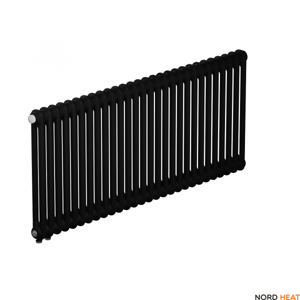 Трубчатый радиатор Rifar Tubog 2057 28 секц. DV1 (2 трубки высота 565 мм 28 секций длина 1288 мм) нижнее 3/4" с вентилем антрацит Трубчатый радиатор Rifar Tubog 2057 28 секц. DV1 (2 трубки высота 565 мм 28 секций длина 1288 мм) нижнее 3/4" с вентилем антрацит