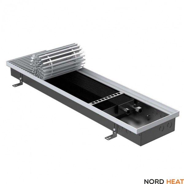 Внутрипольный конвектор Vitron ВК.75.260.2000.2ТГ (длина 2000 мм высота 75 мм ширина 260 мм) естественная конвекция