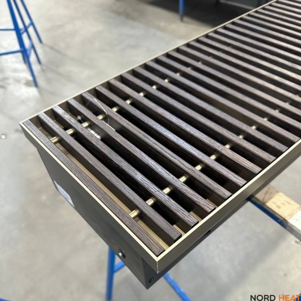 Внутрипольный конвектор Vitron ВК.90.200.2000.2ТГ (длина 2000 мм высота 90 мм ширина 200 мм) естественная конвекция