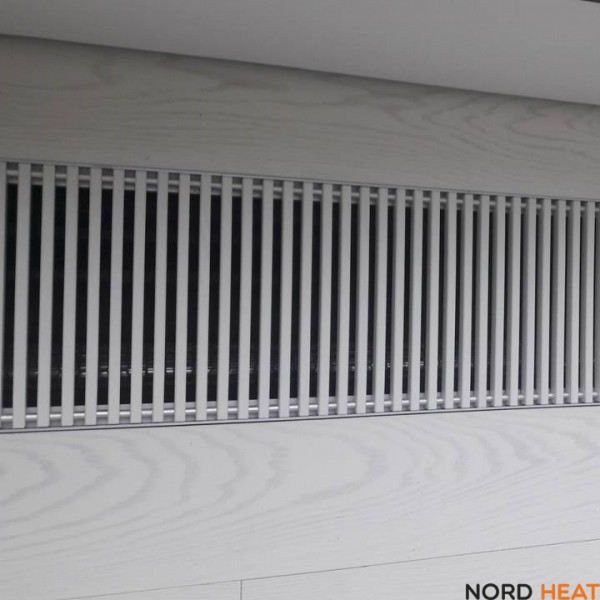 Внутрипольный конвектор Vitron ВКВ.75.260.2750.2ТГ.24В (длина 2750 мм высота 75 мм ширина 260 мм) принудительная конвекция