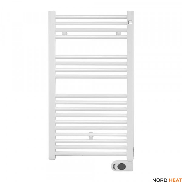 Полотенцесушитель Aura 906*500, белый, электрический 500 Вт