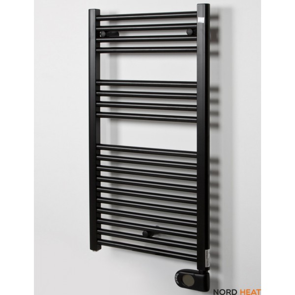 Полотенцесушитель Aura 786*400, RAL 9005 matt, электрический 300 Вт